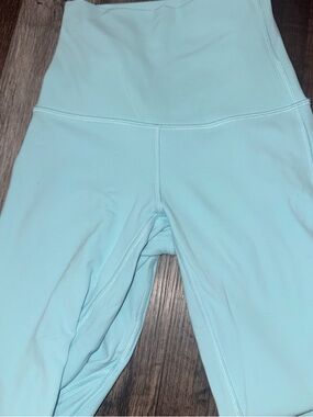 lululemon athletica Light Aqua High-Waist Leggings